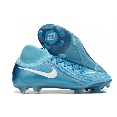 Nike Phantom Luna 2 Elite FG Nuovo Blu Bianco