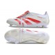 adidas Predator Elite Foldover Tongue FG Bianco Rosso
