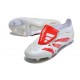 adidas Predator Elite Foldover Tongue FG Bianco Rosso