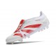 adidas Predator Elite Foldover Tongue FG Bianco Rosso