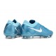 Scarpe Nike Phantom Luna ii Elite L FG Blu Bianco