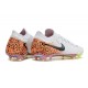 Scarpe Nike Phantom GX II Elite FG Bianco Nero Arancione