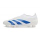 Scarpe da Calcio adidas Predator Elite Laceless FG Bianco Blu