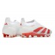 Scarpe da Calcio adidas Predator Elite Laceless FG Bianco Rosso