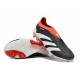 Scarpe da Calcio adidas Predator Elite Laceless FG Nero Core Bianco Rosso Solare