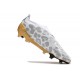 Scarpe da Calcio adidas Predator Elite Laceless FG Oro Bianco Grigio