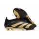 Scarpe da Calcio adidas Predator Elite Laceless FG Nero Oro