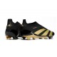 Scarpe da Calcio adidas Predator Elite Laceless FG Nero Oro