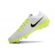 Scarpe Nike Phantom GX II Elite FG Bianco Nero Giallo