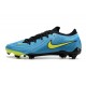 Scarpe Nike Phantom GX II Elite FG Blu Giallo