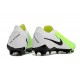 Scarpe Nike Phantom GX II Elite FG Verde Bianco Nero