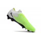 Scarpe Nike Phantom GX II Elite FG Verde Bianco Nero