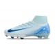 Nike Zoom Mercurial Superfly 10 Elite FG Ghiacciaio Blu Blu Orbit