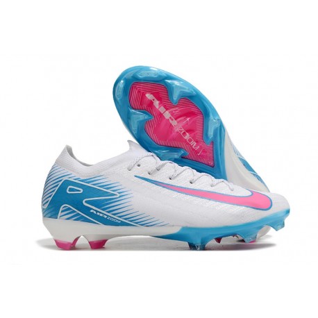 Scarpe da Calcio Nike Mercurial Vapor XVI Elite FG Bianco Blu Rosa