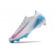 Scarpe da Calcio Nike Mercurial Vapor XVI Elite FG Bianco Blu Rosa