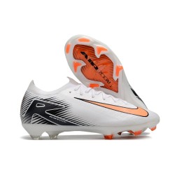 Scarpe da Calcio Nike Mercurial Vapor XVI Elite FG Bianco Arancio Nero