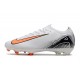 Scarpe da Calcio Nike Mercurial Vapor XVI Elite FG Bianco Arancio Nero