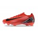 Scarpe da Calcio Nike Mercurial Vapor XVI Elite FG Rosso Nero