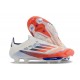 Scarpe da Calcio Adidas F50+ LL FG Ftwr Bianco Rosso Solare Blu Lucido