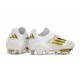 Scarpe da Calcio Adidas F50+ LL FG Ftwr Bianco Oro Met Ftwr Bianco