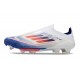 Scarpe da Calcio Adidas F50+ LL FG Ftwr Bianco Rosso Solare Blu Lucido