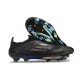 Scarpe da Calcio Adidas F50+ LL FG Nero Core Ferro Metallizzato Oro Met