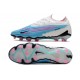 Nike Phantom GX Elite FG Blu Baltico Rosa Blast Bianco Laser Blu