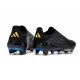 Scarpe da Calcio Adidas F50+ LL FG Nero Core Ferro Metallizzato Oro Met