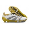 adidas Predator 24 Elite Tongue FG Bianco Oro Argento