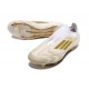 adidas F50 Elite LL FG Nuovo Ftwr Bianco Oro Met Ftwr Bianco