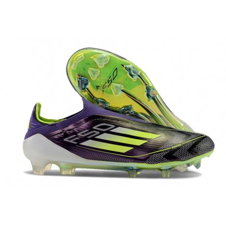 adidas F50 Elite LL FG Nuovo Unity Viola Bianco Limone Lucido