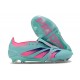 adidas Predator 24 Elite Tongue FG Blu Rosa
