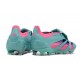 adidas Predator 24 Elite Tongue FG Blu Rosa