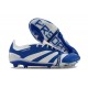 adidas Predator Elite Foldover Tongue FG Blu Bianco