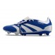 adidas Predator Elite Foldover Tongue FG Blu Bianco