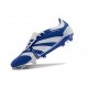 adidas Predator Elite Foldover Tongue FG Blu Bianco