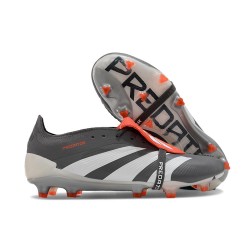 adidas Predator Elite Foldover Tongue FG Nero Bianco Rosso