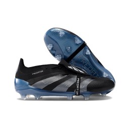 adidas Predator Elite Foldover Tongue FG Nero Blu