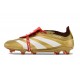 adidas Predator Elite Foldover Tongue FG Oro Met Bianco Rosso