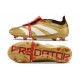 adidas Predator Elite Foldover Tongue FG Oro Met Bianco Rosso