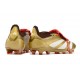 adidas Predator Elite Foldover Tongue FG Oro Met Bianco Rosso