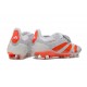 adidas Predator Elite Foldover Tongue FG Grigio Rosso
