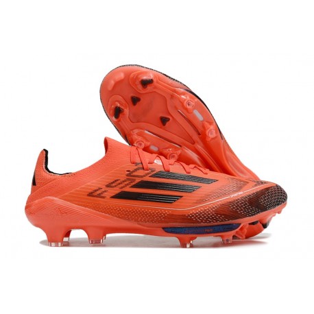 Adidas Scarpa F50+ Elite FG Turbo Nero Aurora Platin Met