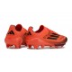 Adidas Scarpa F50+ Elite FG Turbo Nero Aurora Platin Met