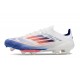 Adidas Scarpa F50+ Elite FG Bianco Blu Lucido Rosso Solare