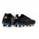 Adidas Scarpa F50+ Elite FG Nero Core Ferro Metallizzato Oro Met