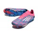Adidas Scarpa F50+ Elite FG Solar Blu Ftwr Bianco Solar Rosa