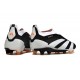 Scarpe da Calcio adidas Predator Elite Laceless FG Nero Bianco Arancione