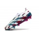 Scarpe da Calcio adidas Predator Elite Laceless FG Bianco Blu Rosso