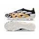 Scarpe da Calcio adidas Predator Elite Laceless FG Nero Bianco Oro